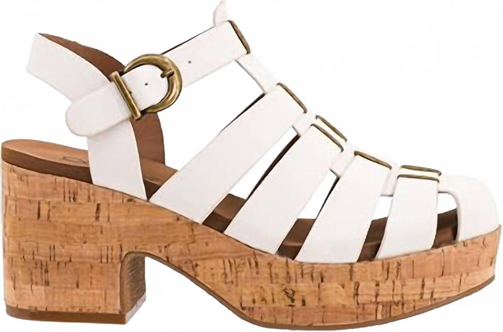 NEW CORKYS FOOTWEAR women's fishin for a compliment heels in ivory
